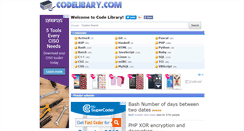 Desktop Screenshot of codelibary.com